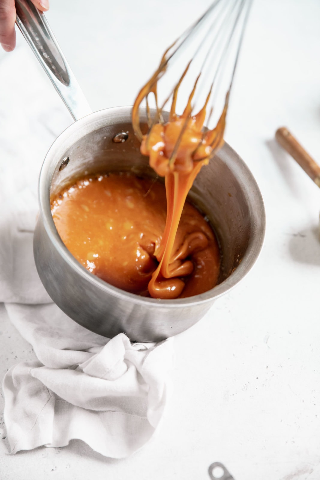 butter and sugar are combined