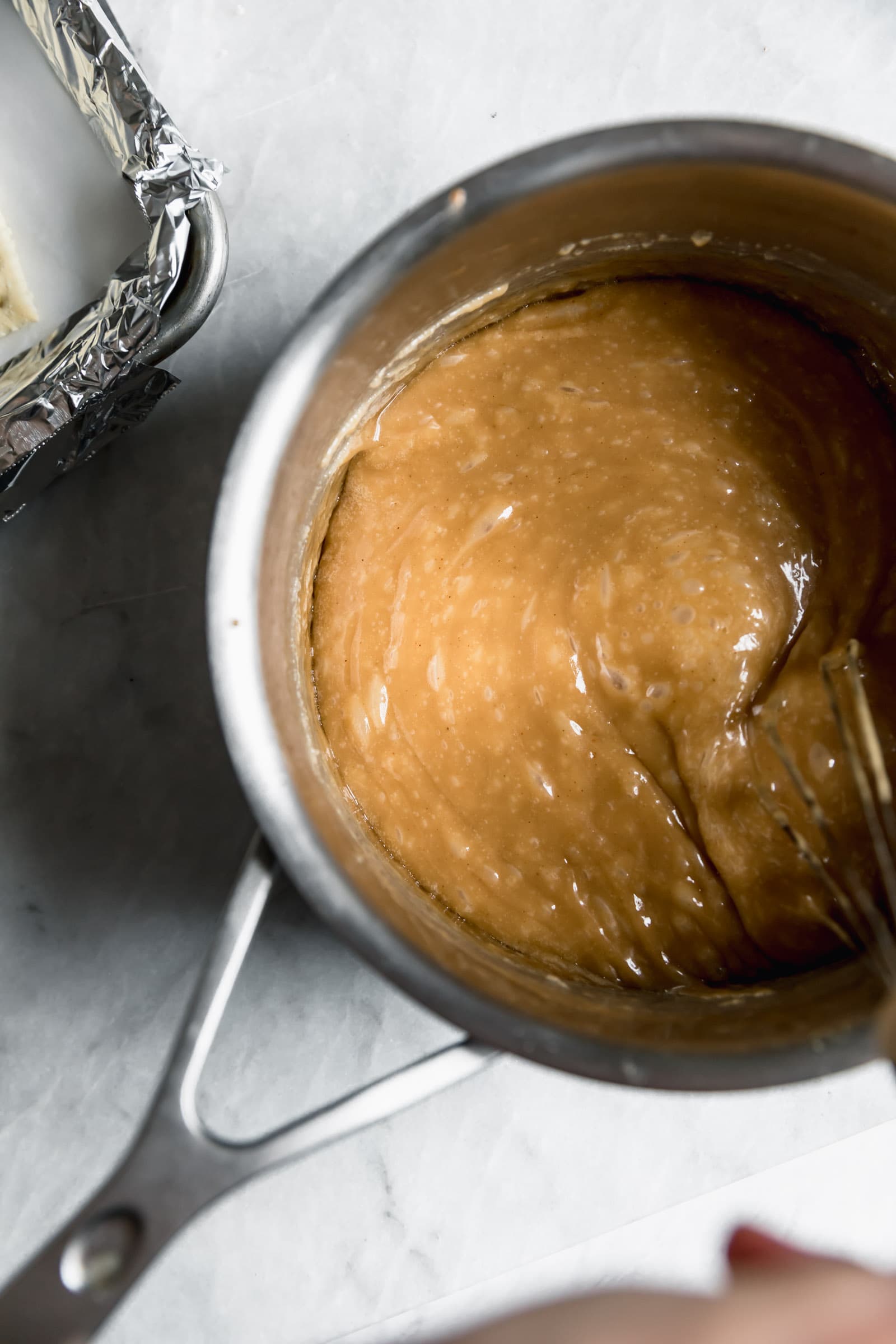 step by step peanut butter saltine toffee bark