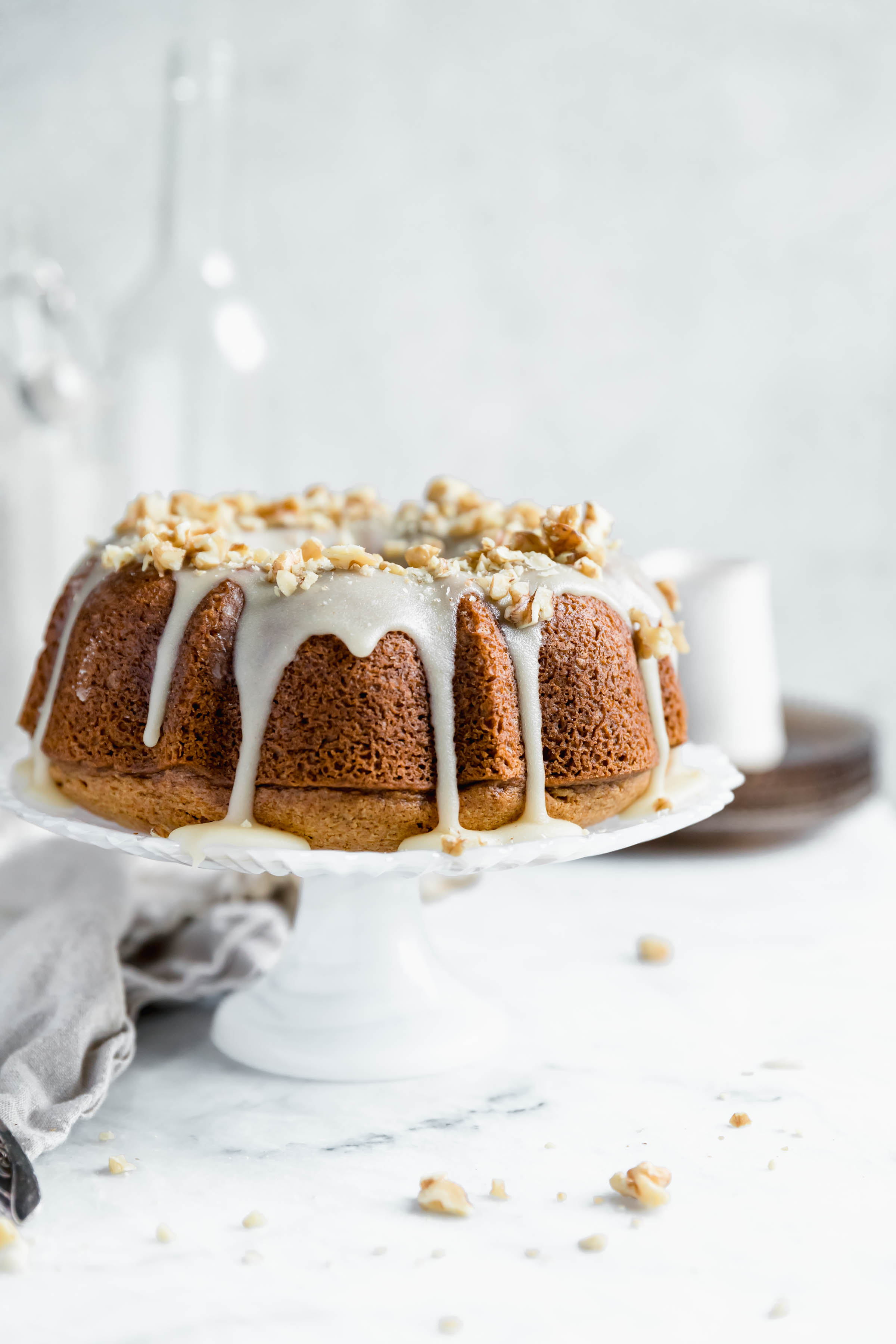 This maple sweet potato bundt cake has the silkiest, dreamiest crumb. Perfect for this Holiday season and great for a crowd!