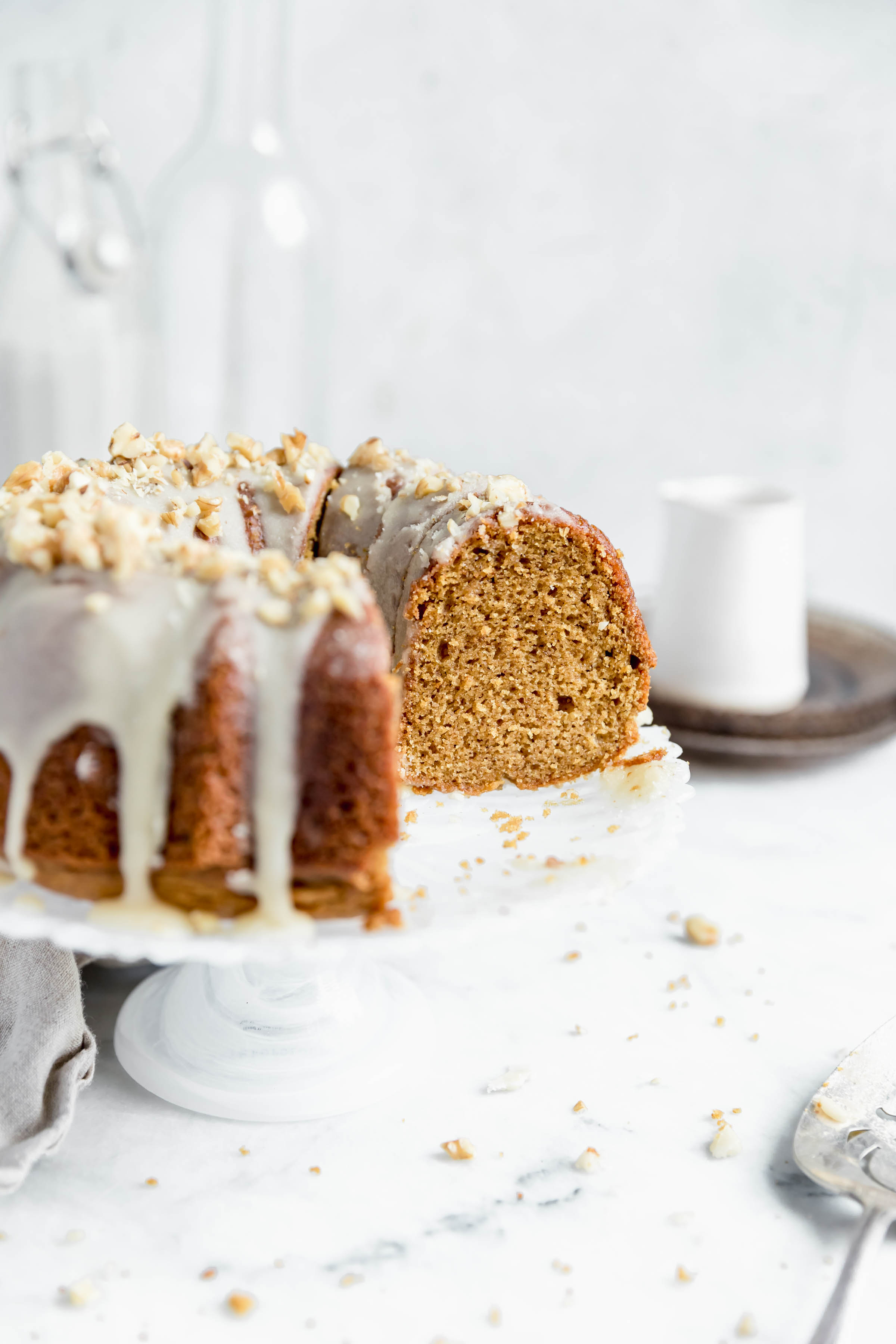 This maple sweet potato bundt cake has the silkiest, dreamiest crumb. Perfect for this Holiday season and great for a crowd!