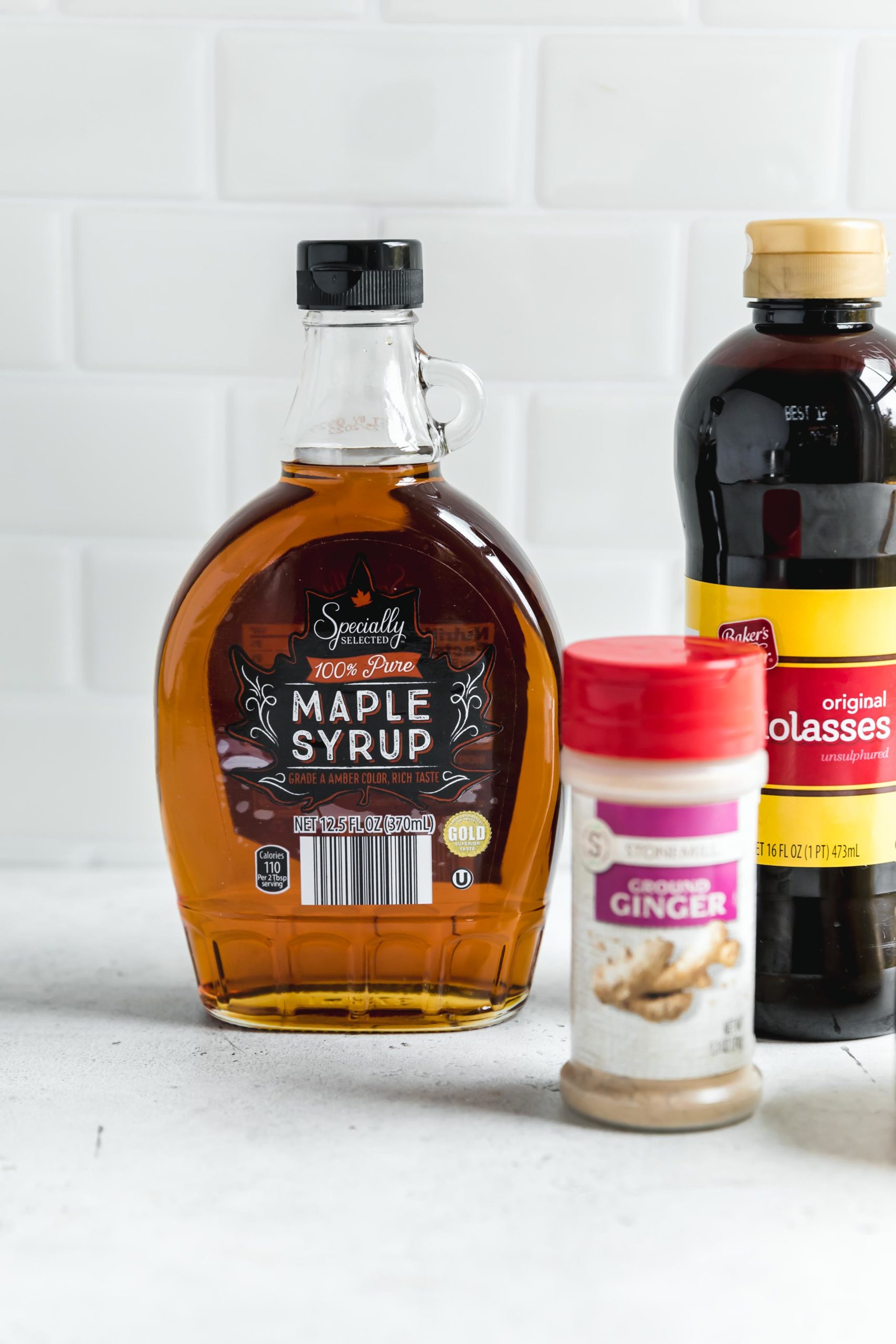 gingerbread pancakes process shot