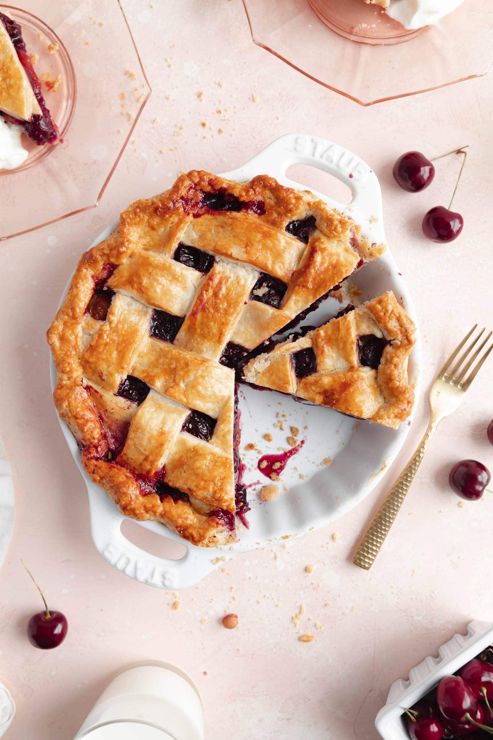 homemade cherry pie recipe