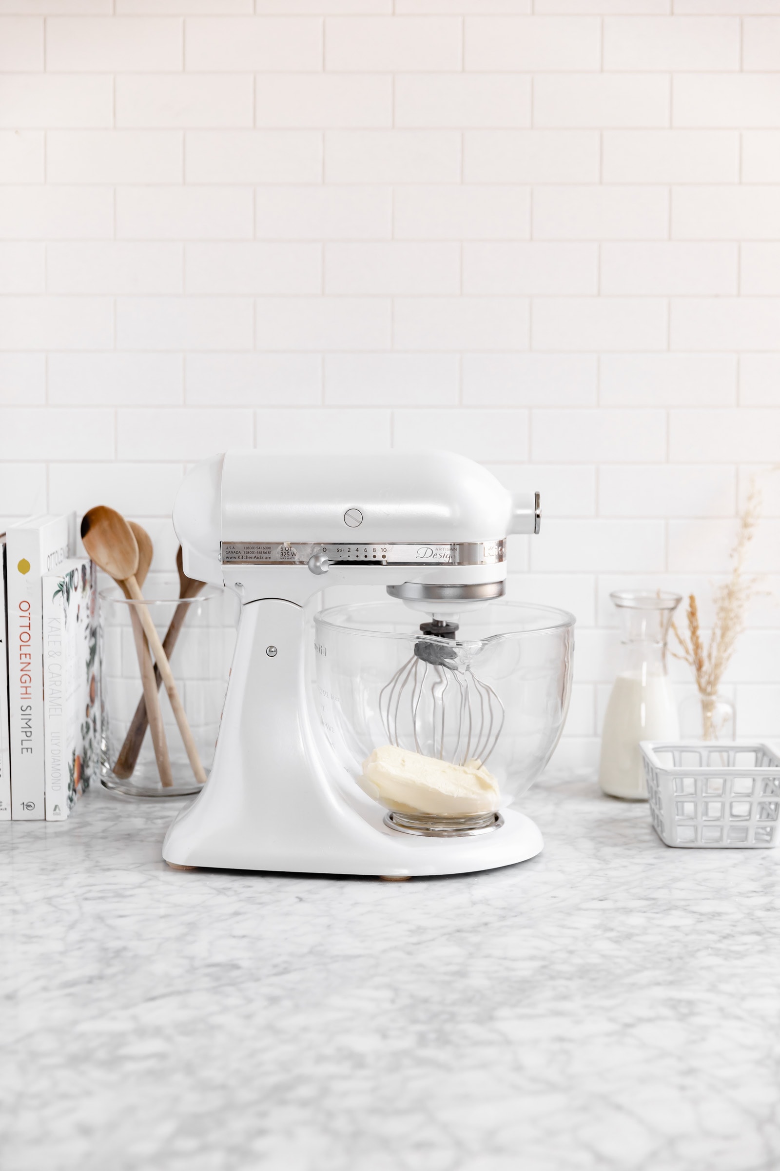 stand mixer with butter