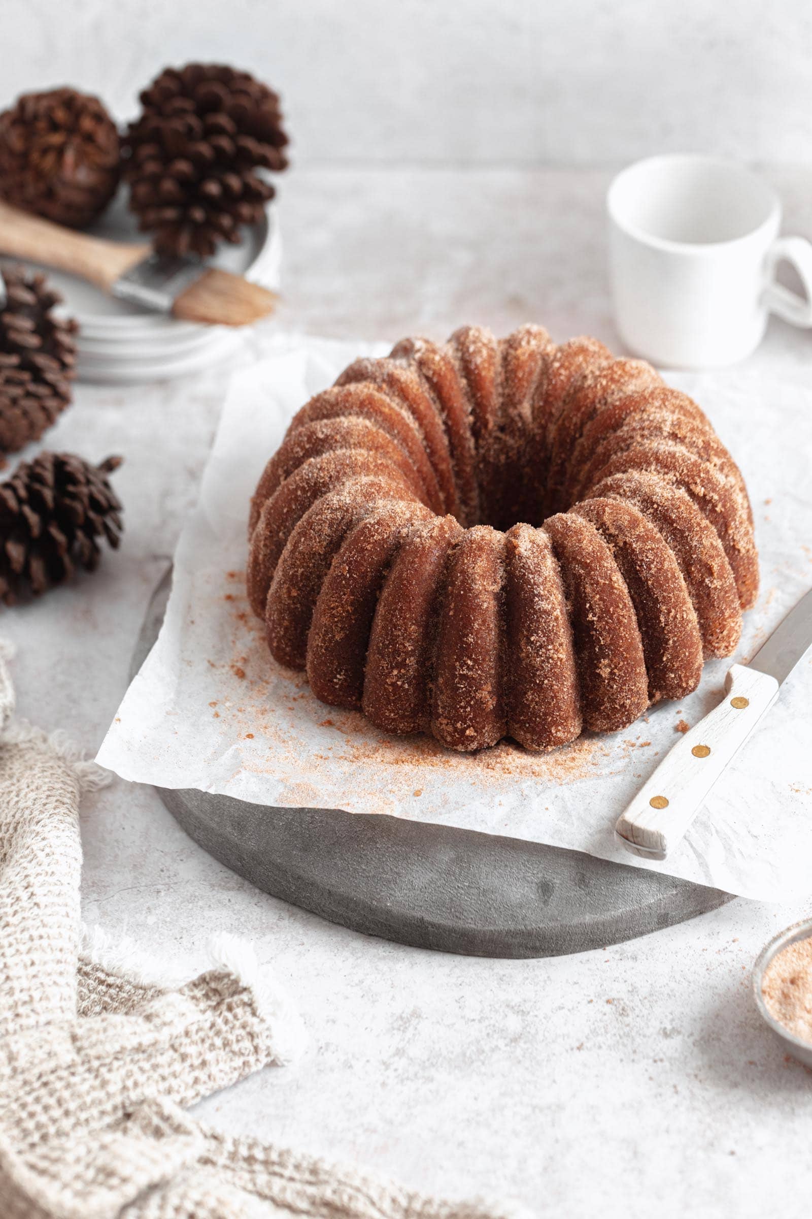 apple cider donut bundt cake