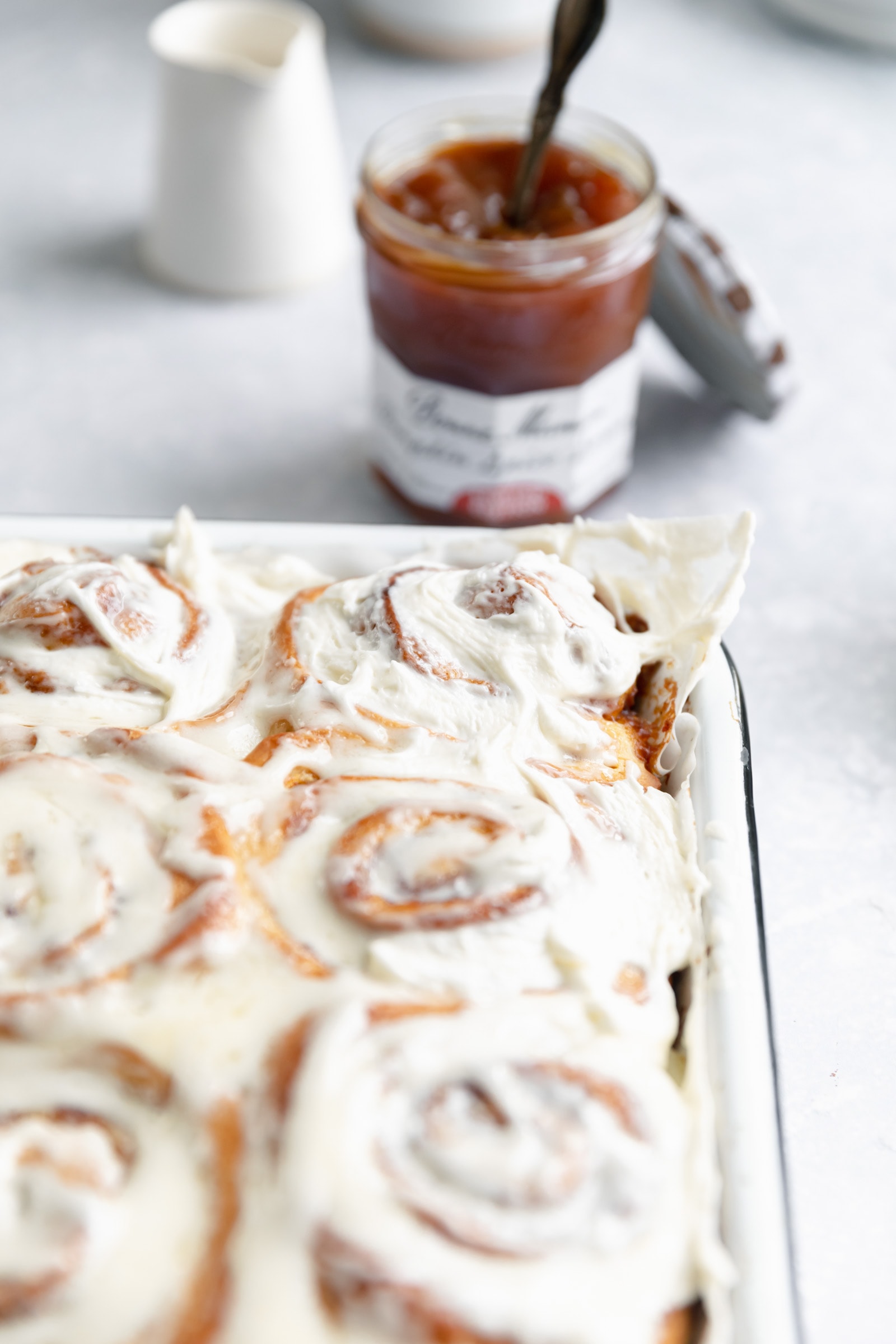 pumpkin butter cinnamon rolls