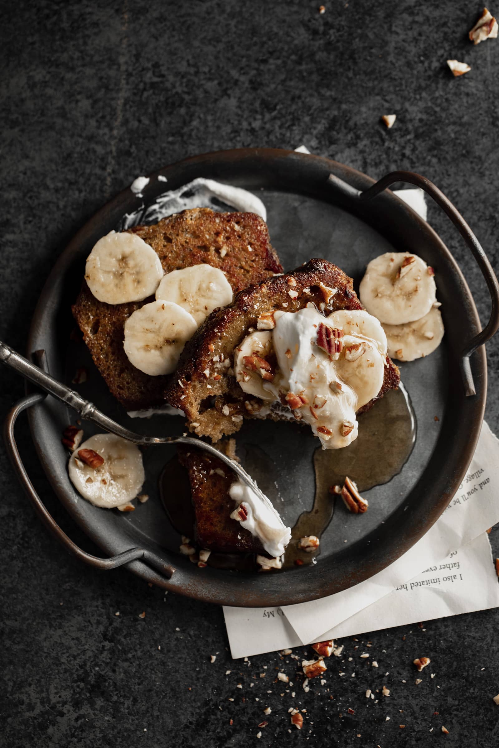 banana bread french toast