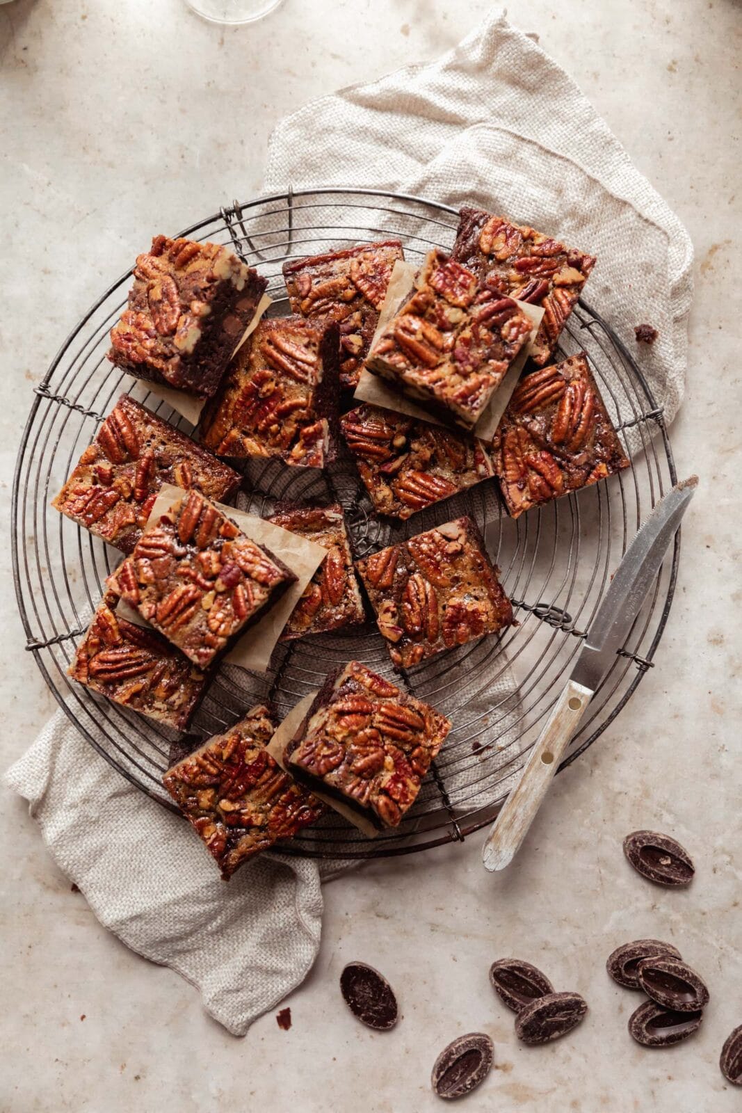 pecan pie brownies