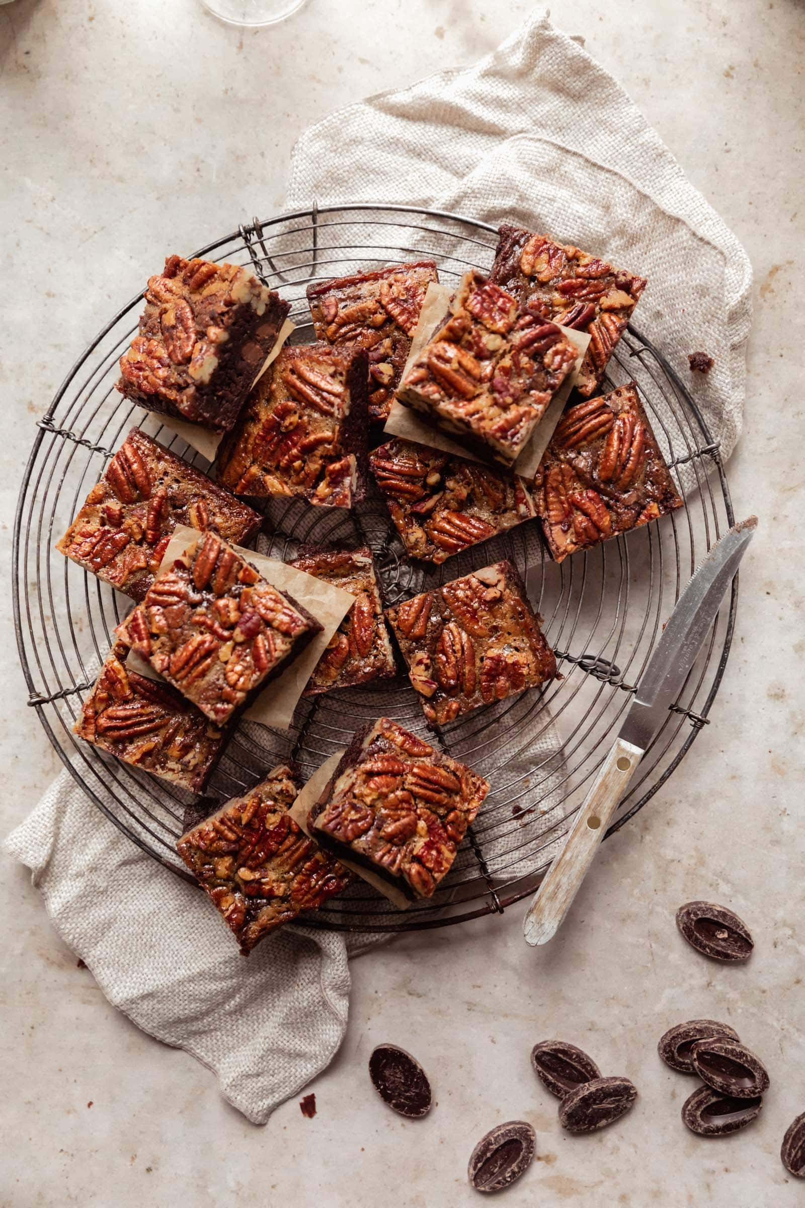 pecan pie brownies