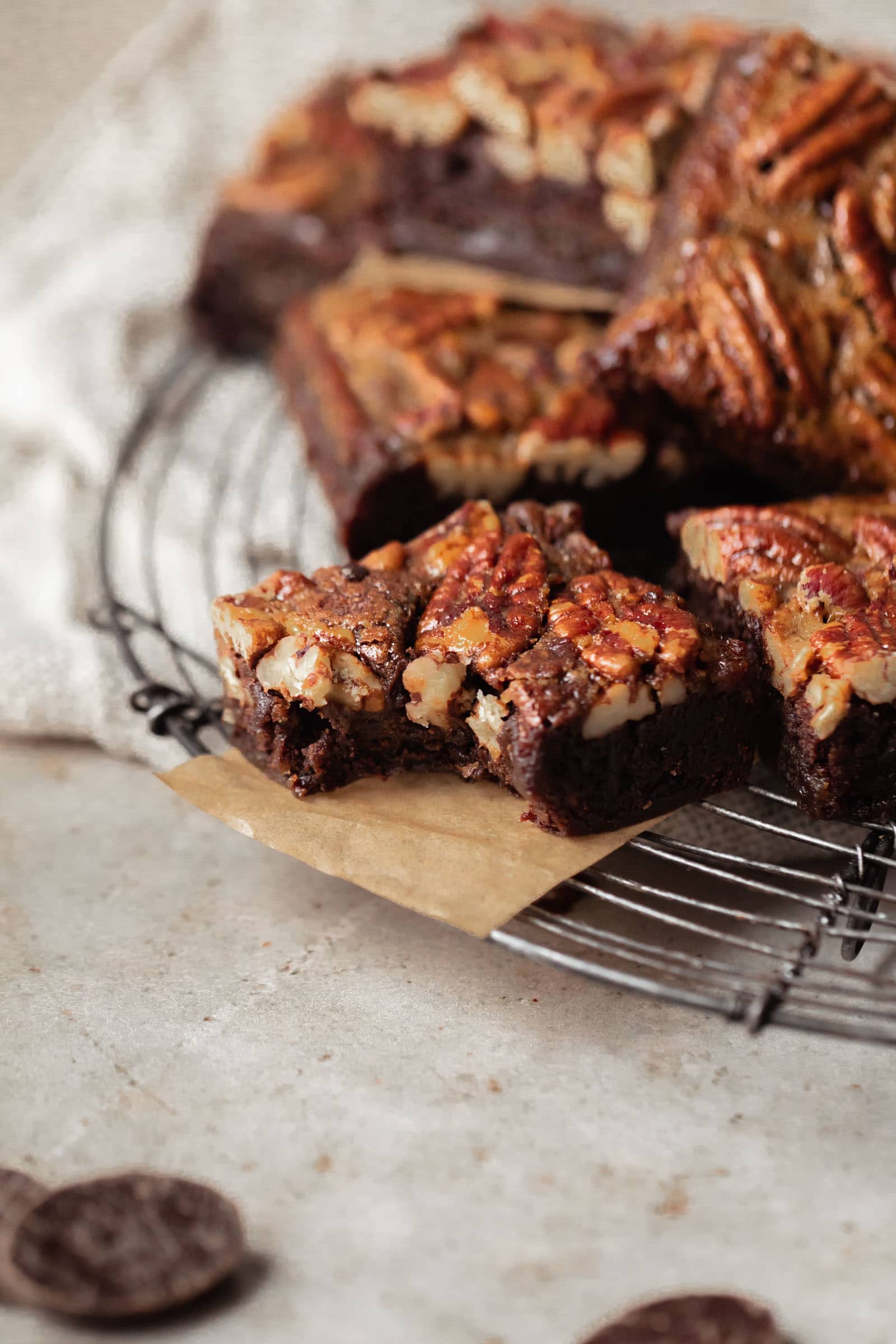 pecan pie brownies