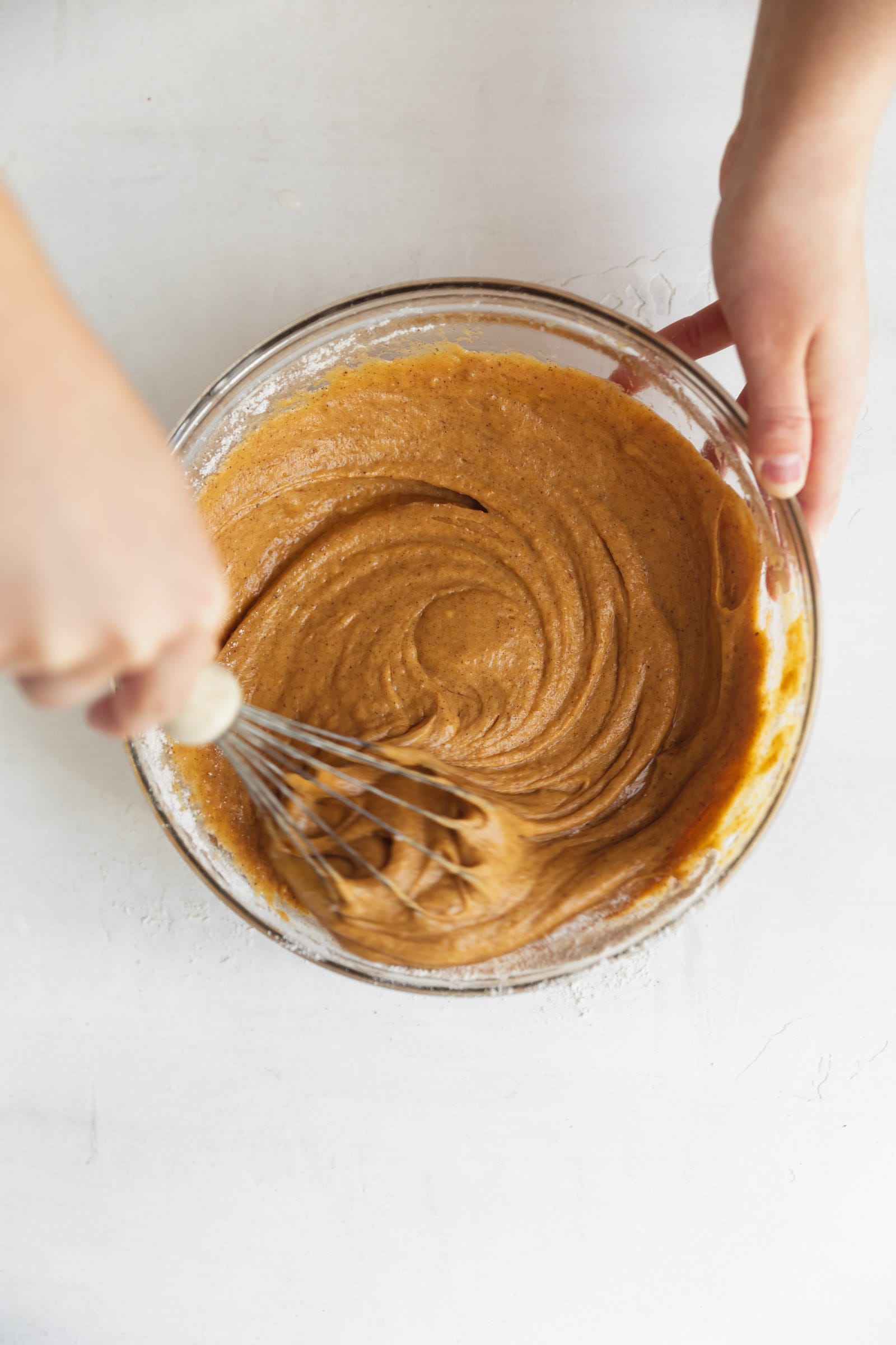 pumpkin bread batter