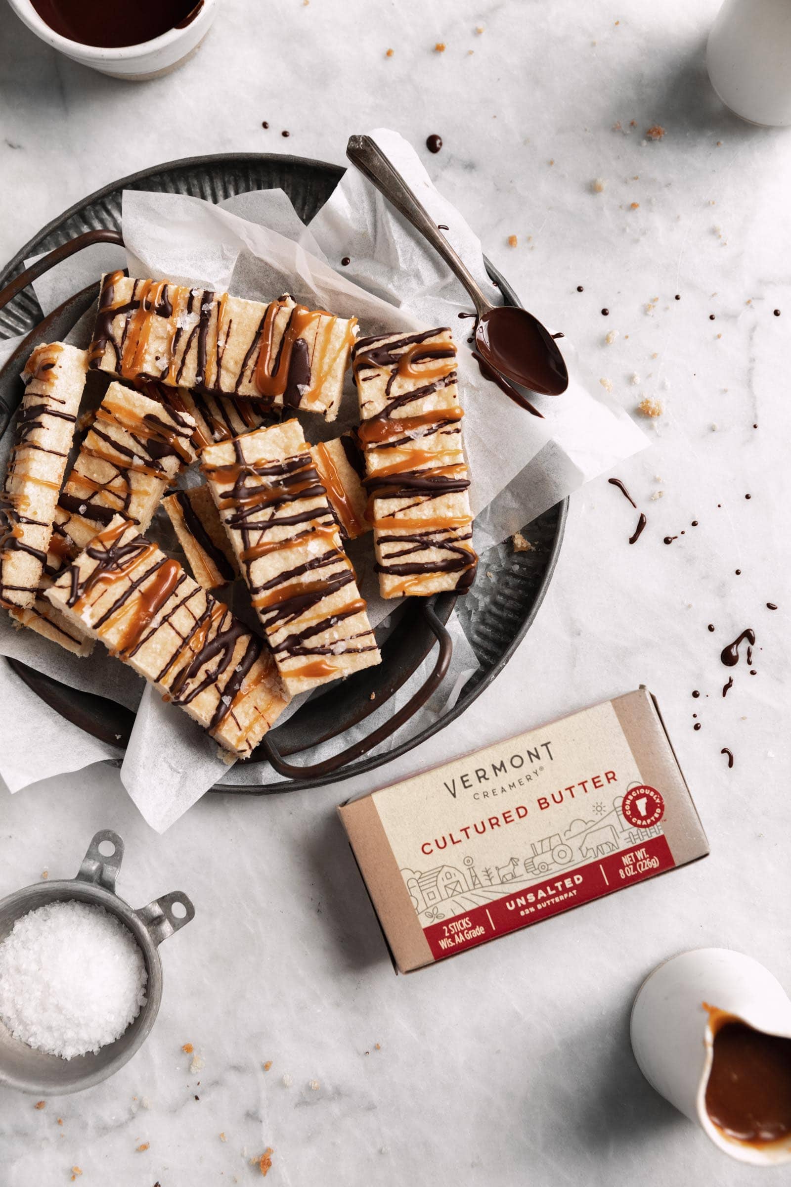 vermont creamery cultured butter shortbread bars