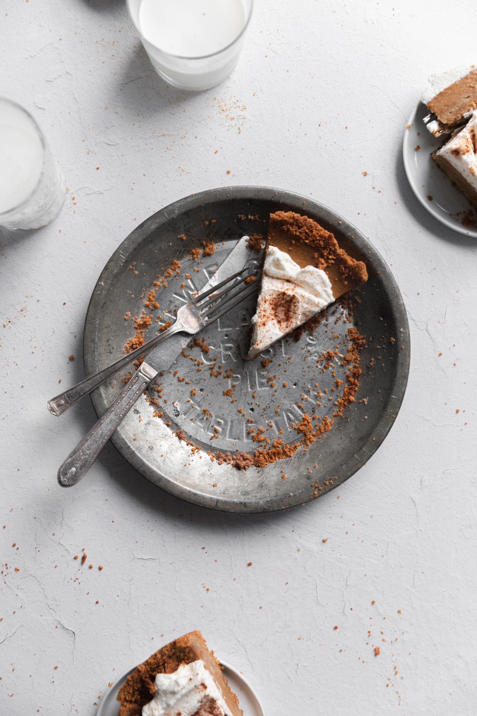 gingersnap pumpkin pie