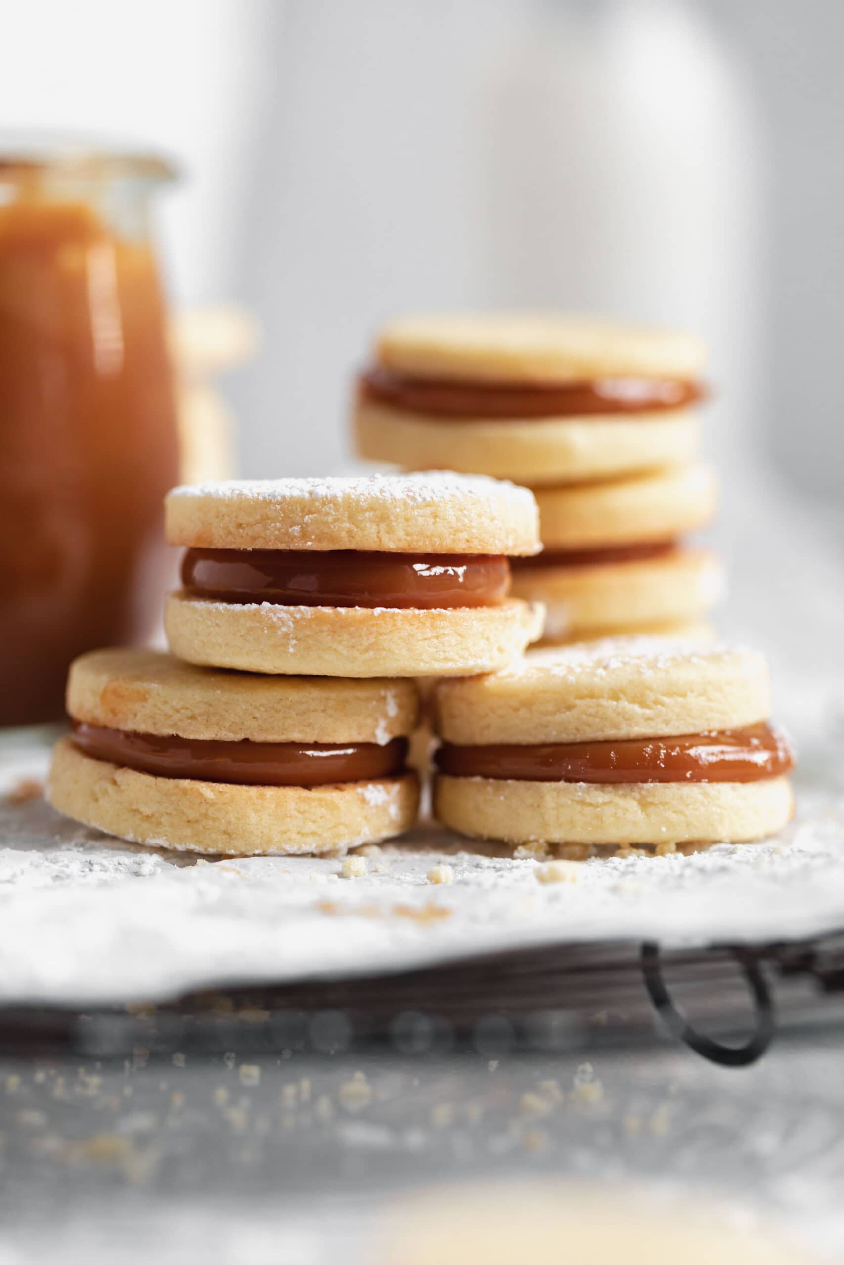 homemade alfajores