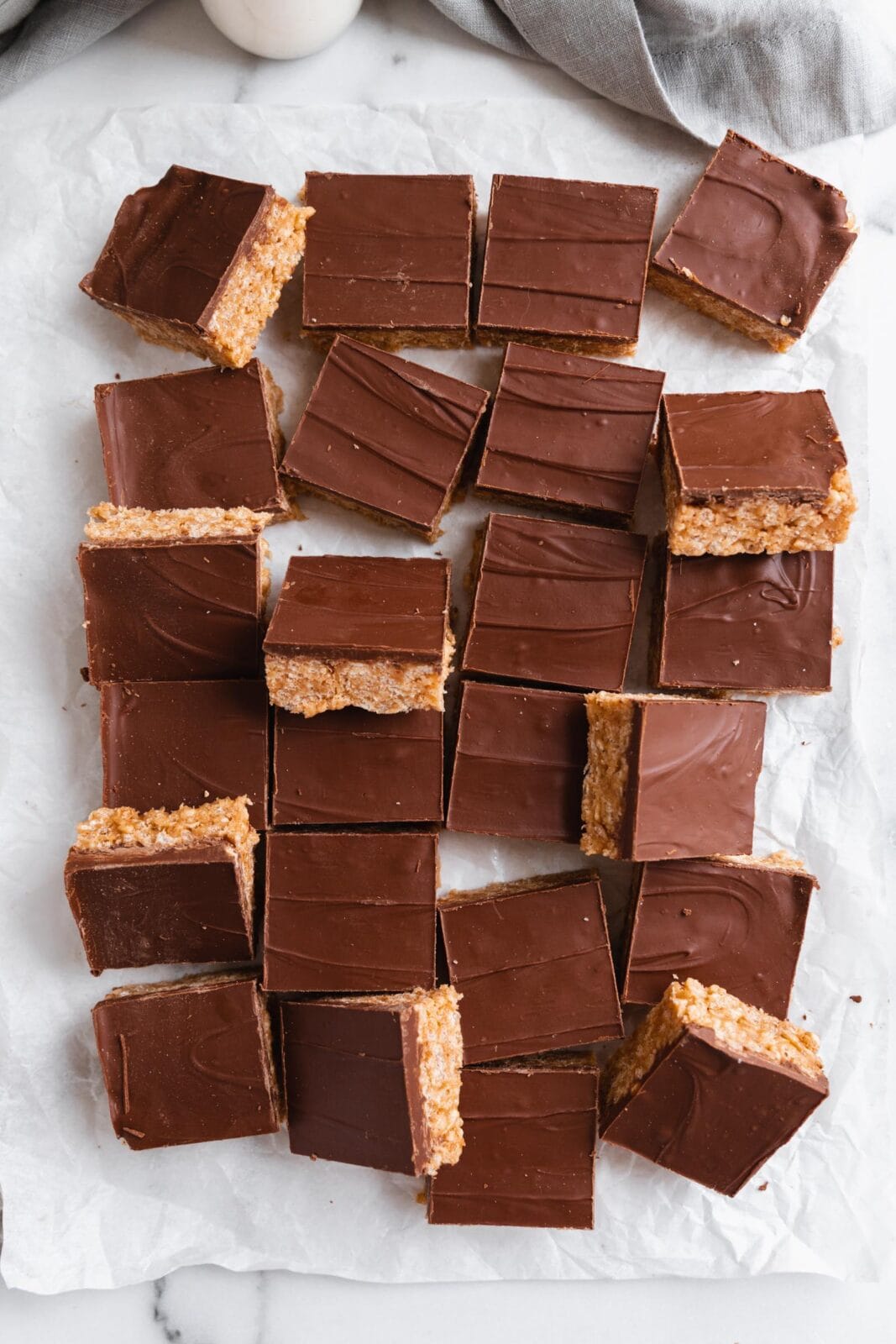 classic scotcheroos cut into squares