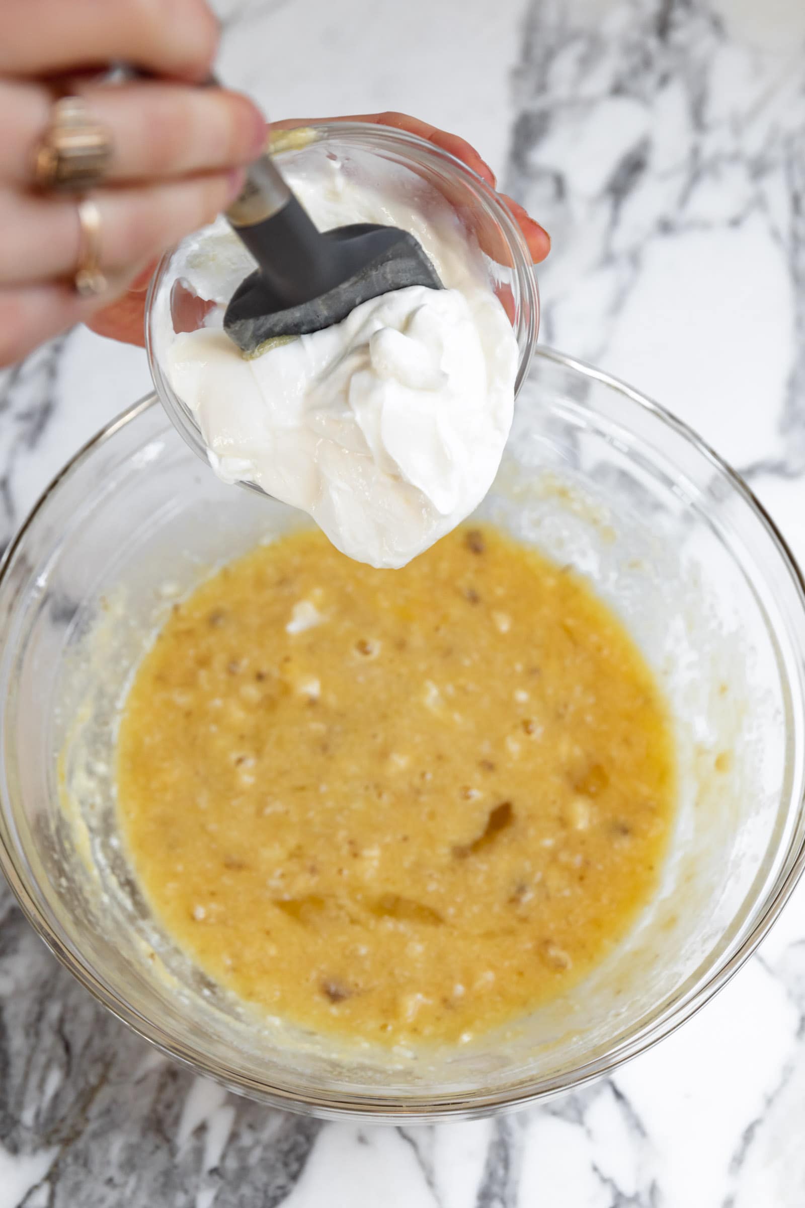 greek yogurt banana bread