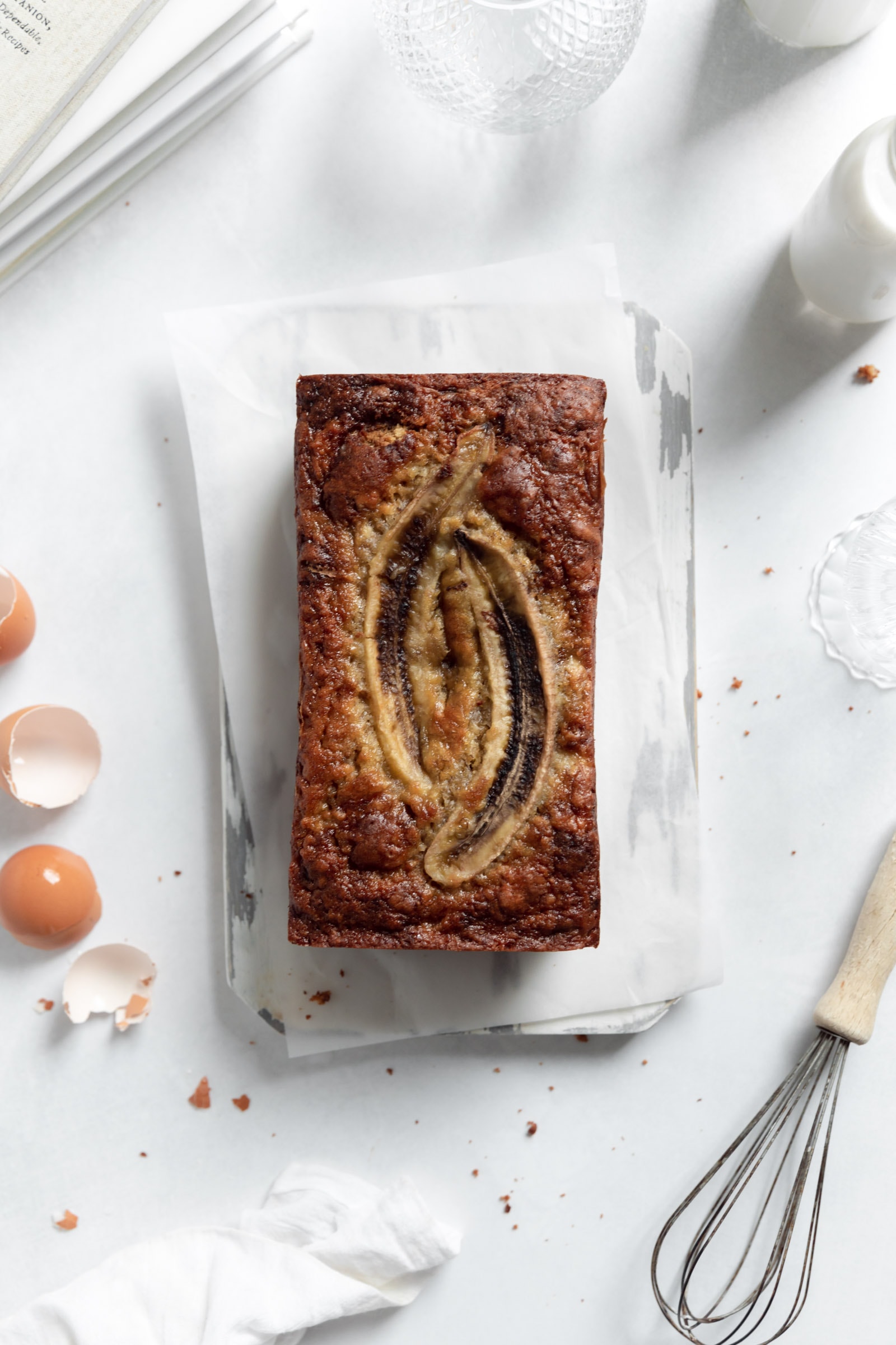 healthy banana bread