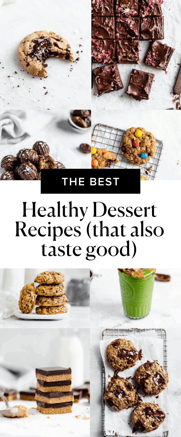 healthy dessert recipes pin