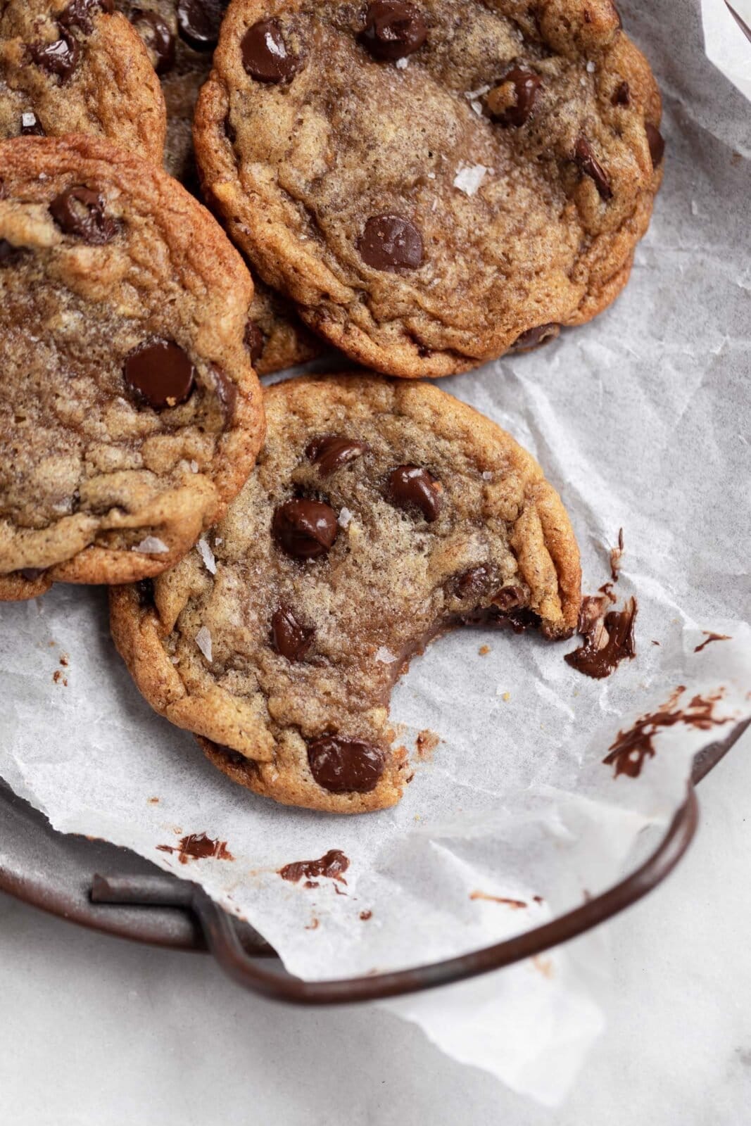 banana chocolate chip cookies