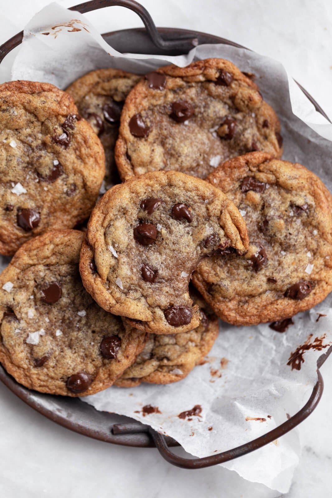 banana bread chocolate chip cookies