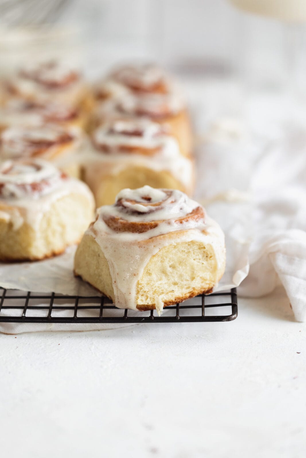 eggnog cinnamon rolls