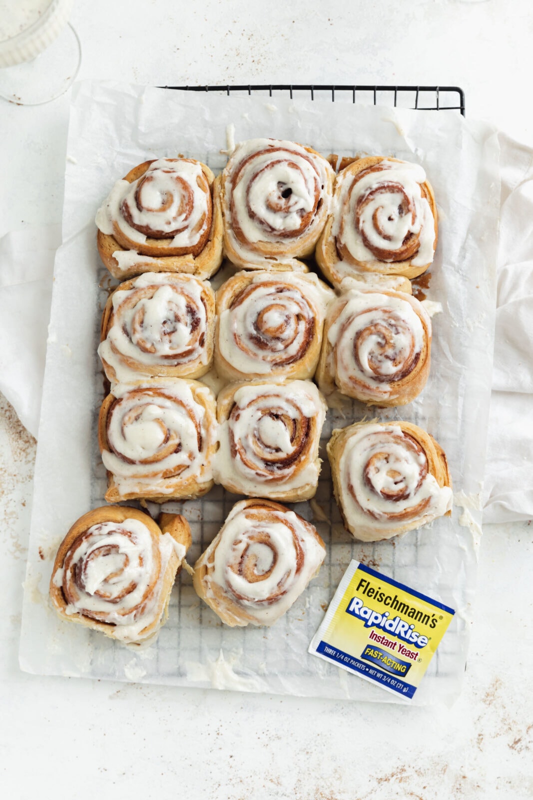 eggnog cinnamon rolls