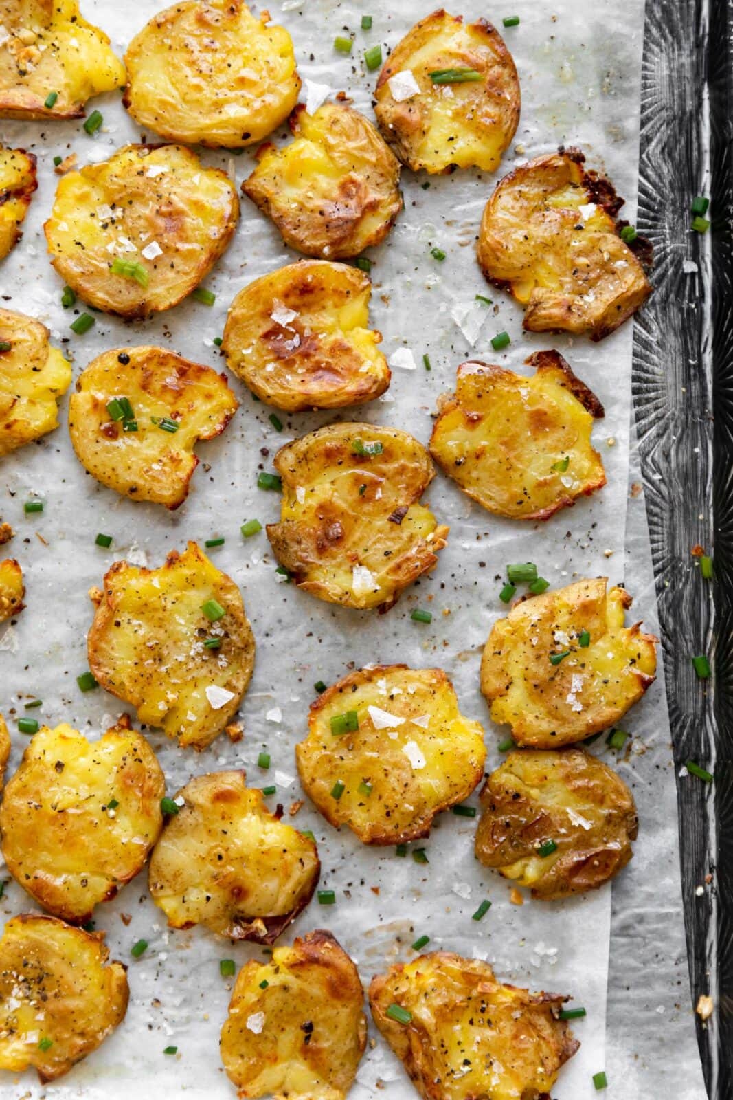 easy smashed potatoes recipe