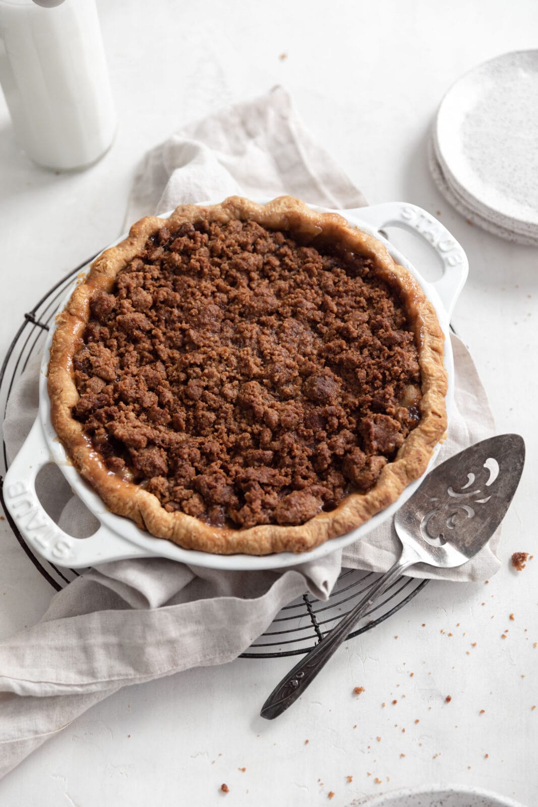 gingersnap apple pie