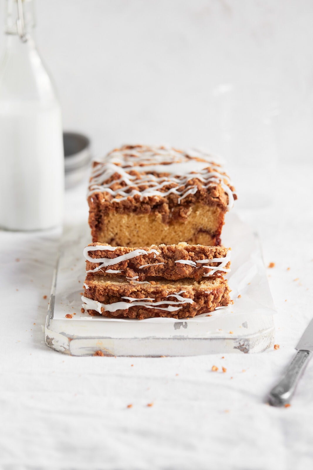 cinnamon streusel quick bread