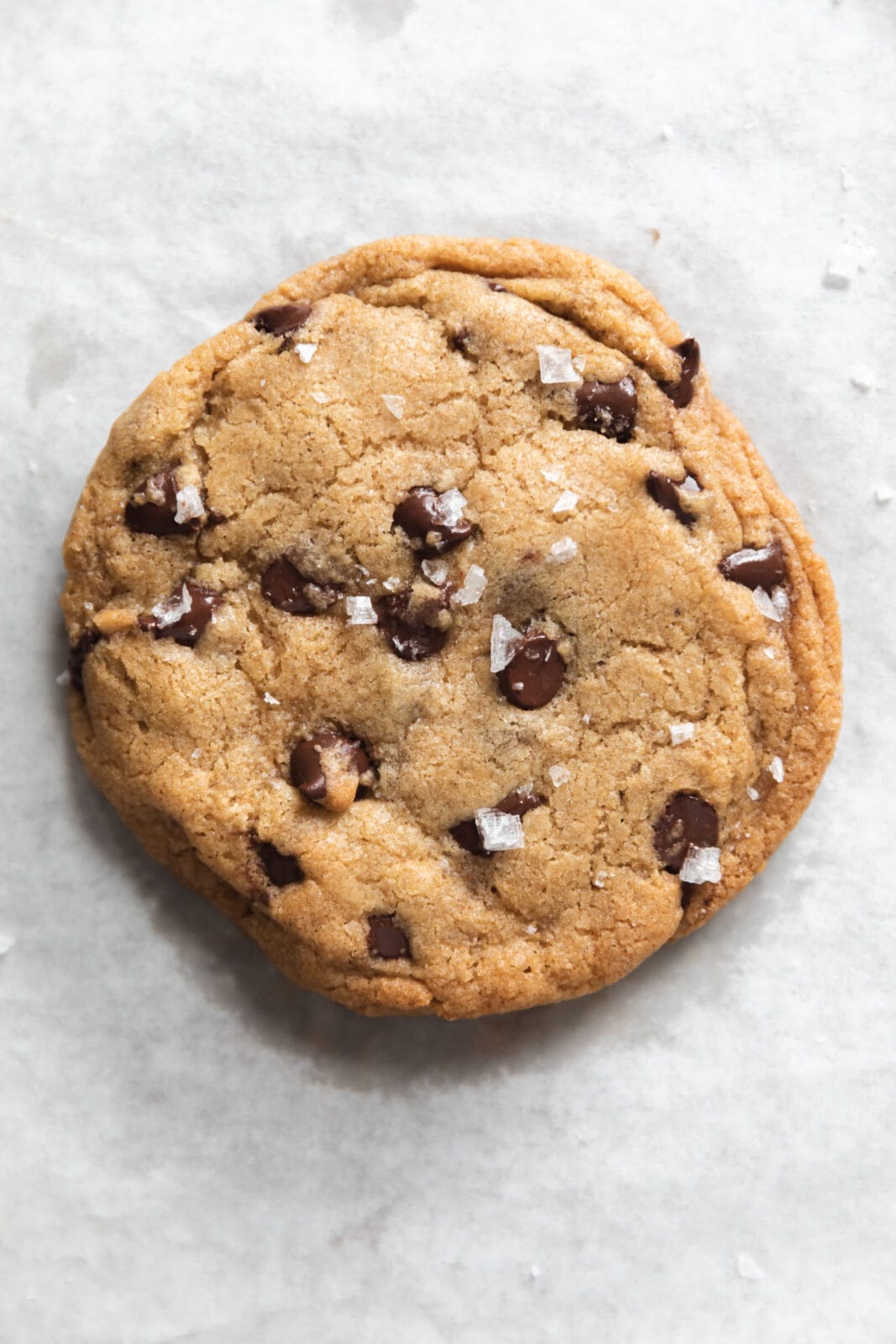 single serve chocolate chip cookie