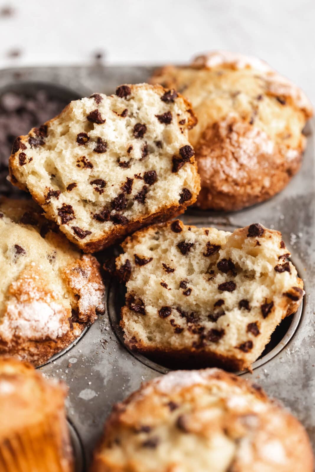 chocolate chip muffins