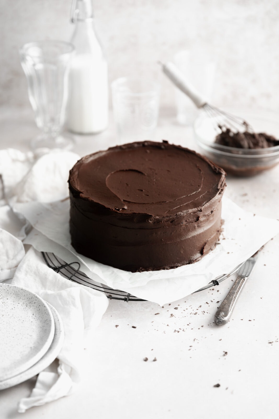 gluten free vegan chocolate cake