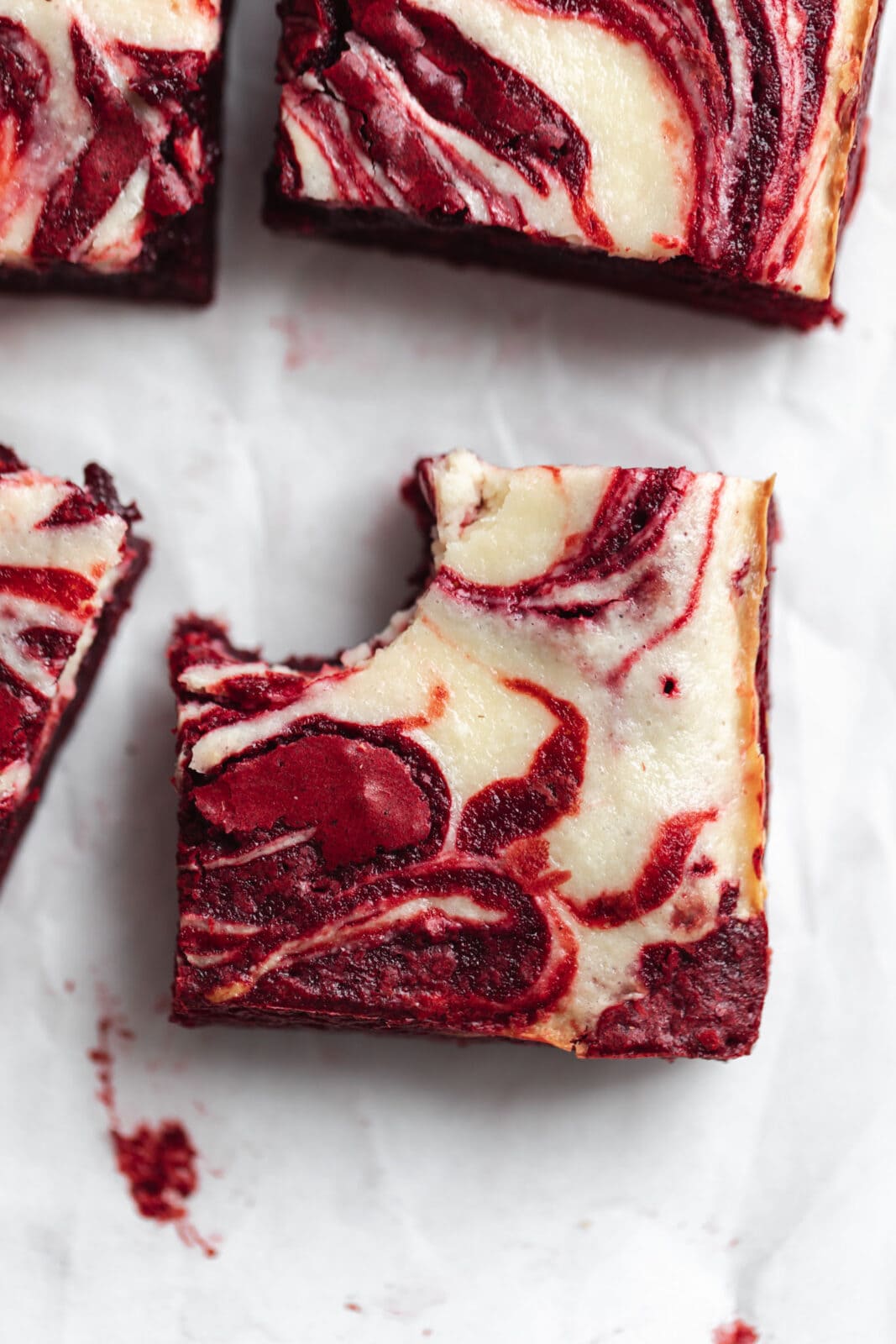red velvet cheesecake brownies
