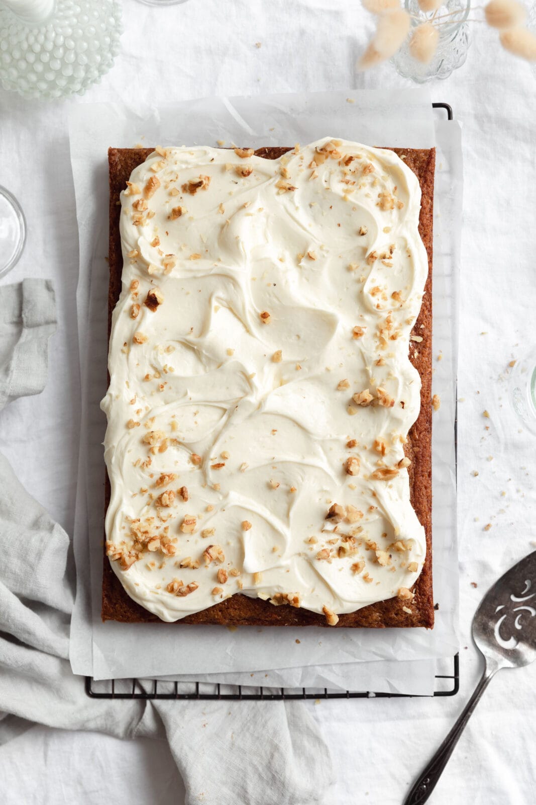 carrot sheet cake