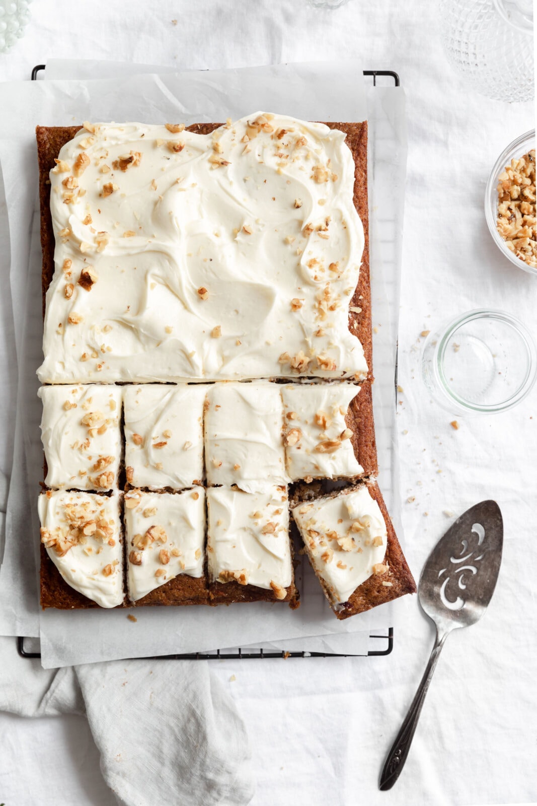 carrot cake sheet cake
