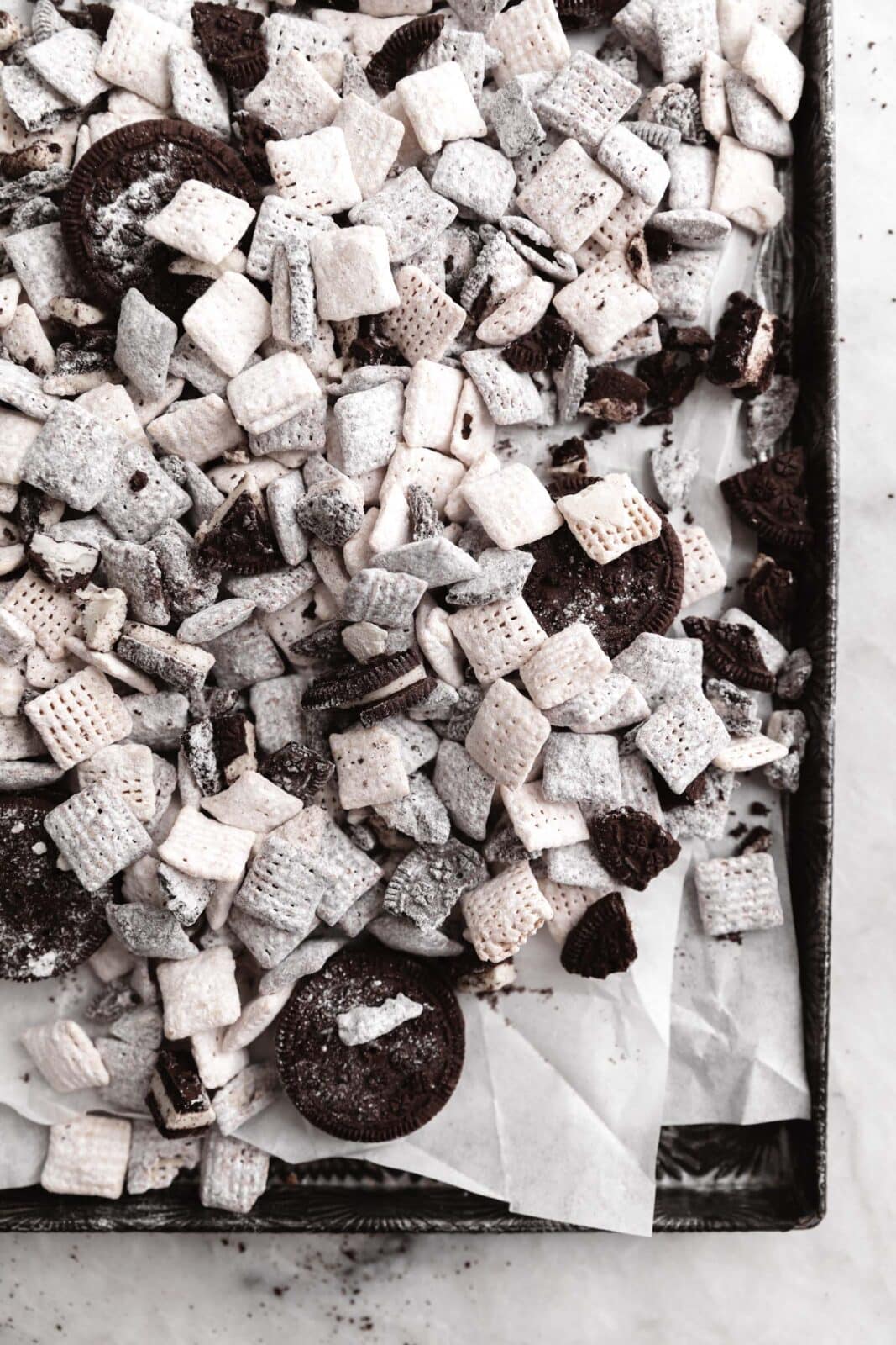 cookies and cream muddy buddies