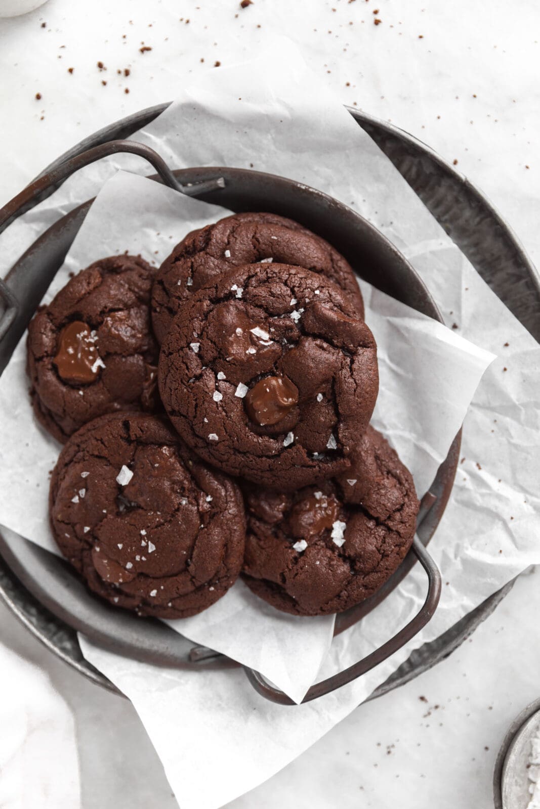 double chocolate cookies