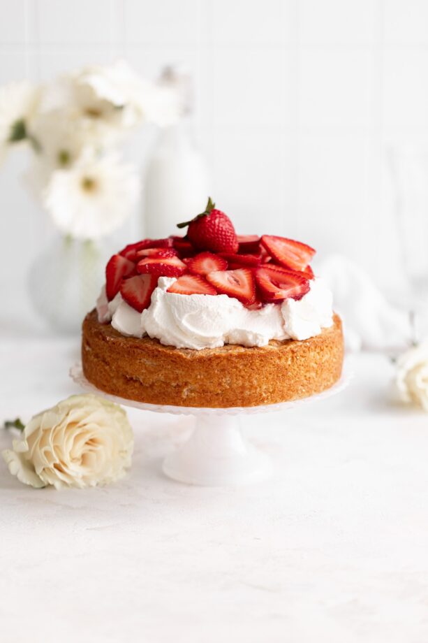 strawberry shortcake cake