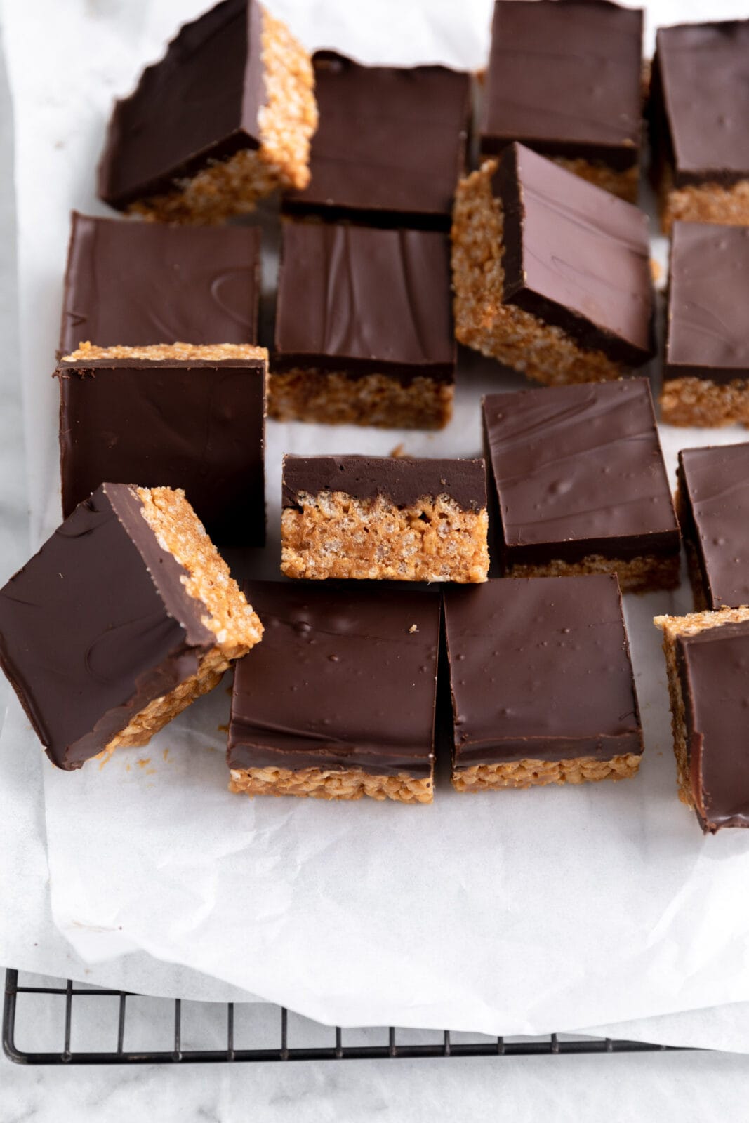 salted caramel scotcheroos