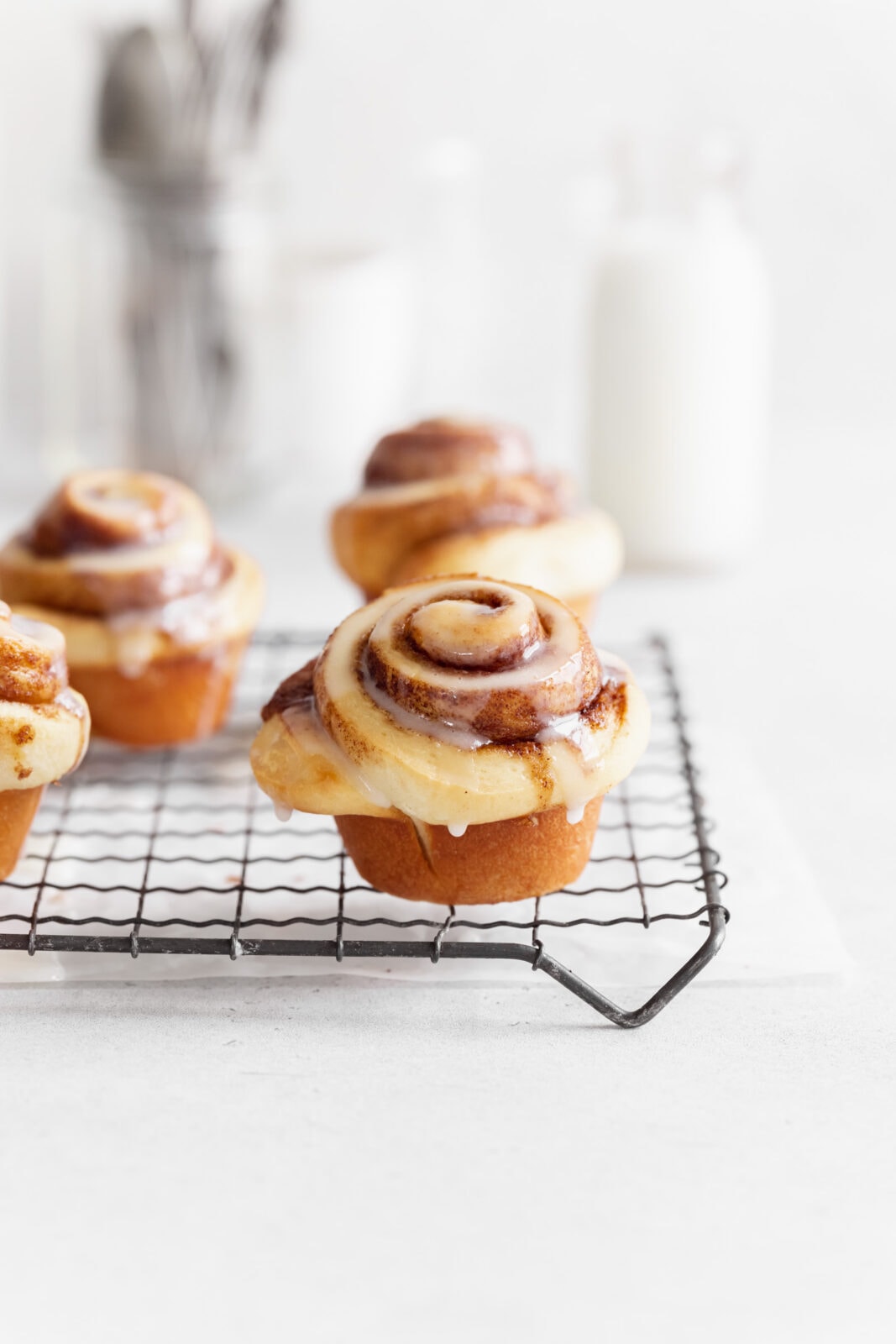 cinnamon rolls made in muffin pan