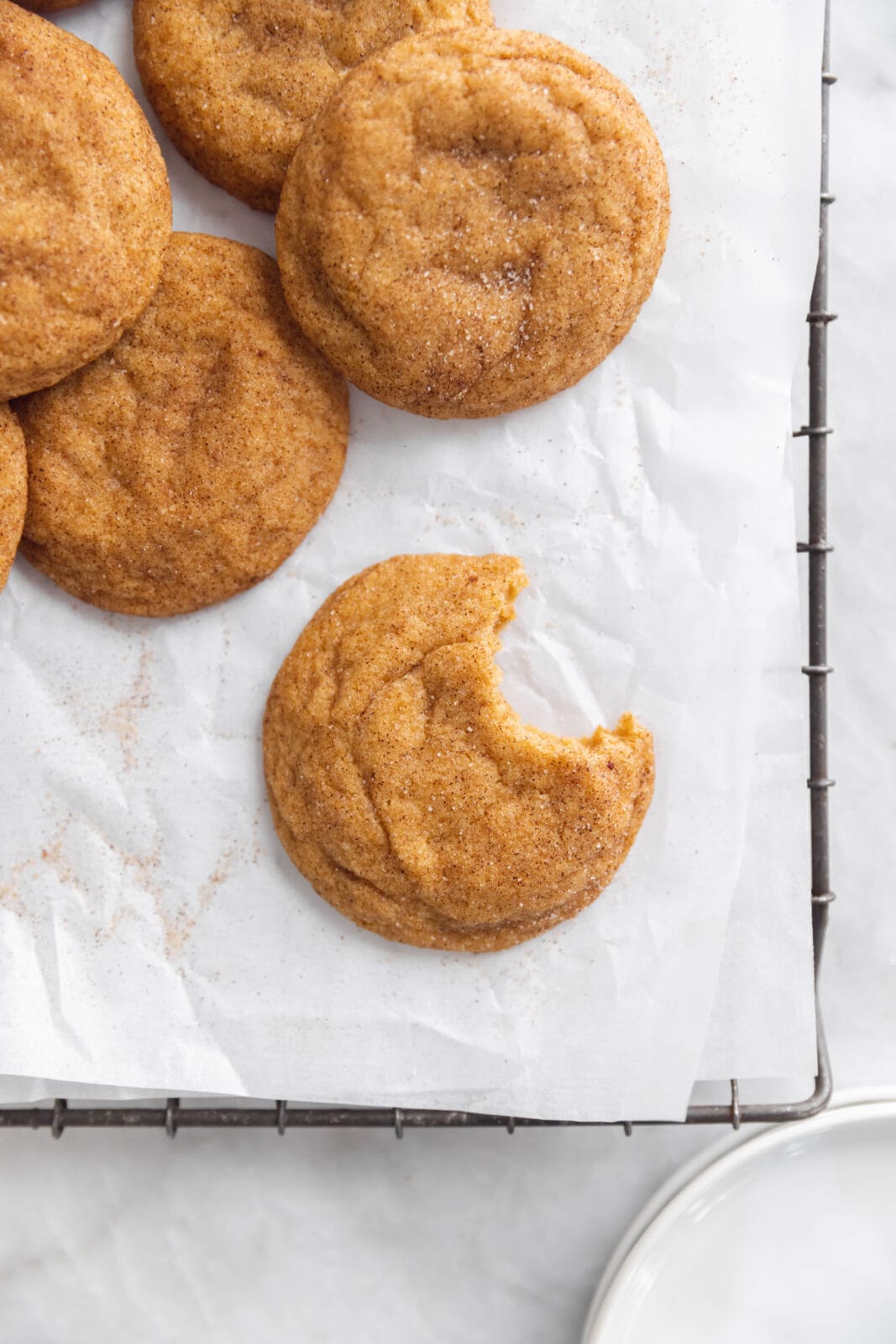 brown butter pumpkin snickerdoodles