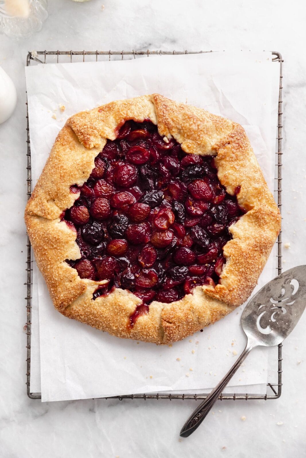 cherry galette