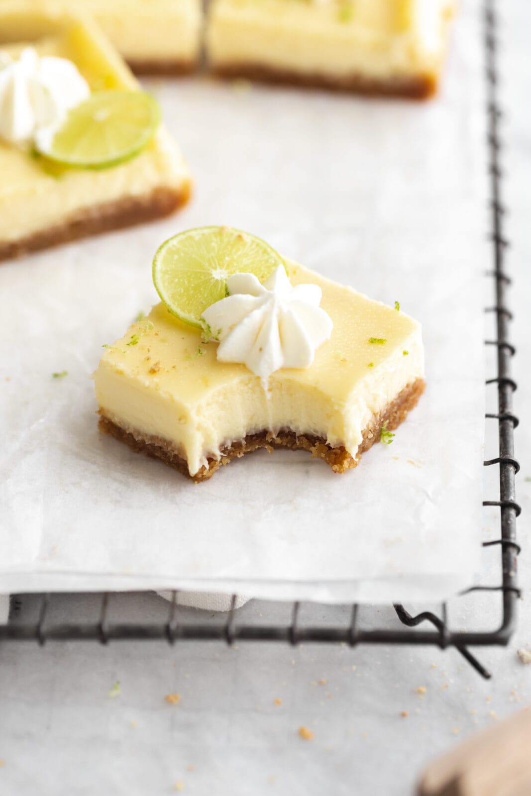key lime pie cheesecake bars