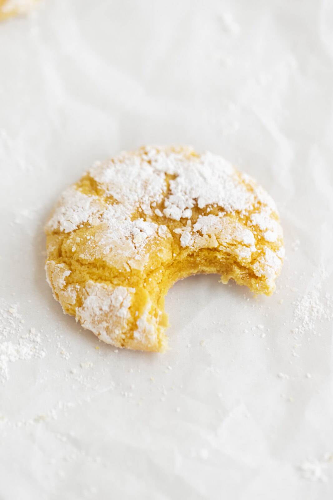 lemon crinkle cookies