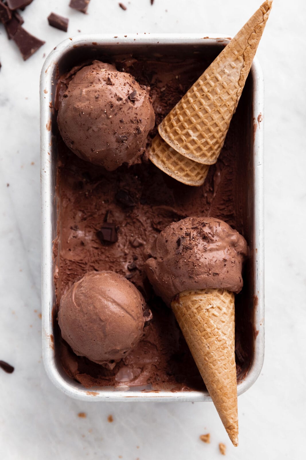 no churn chocolate ice cream