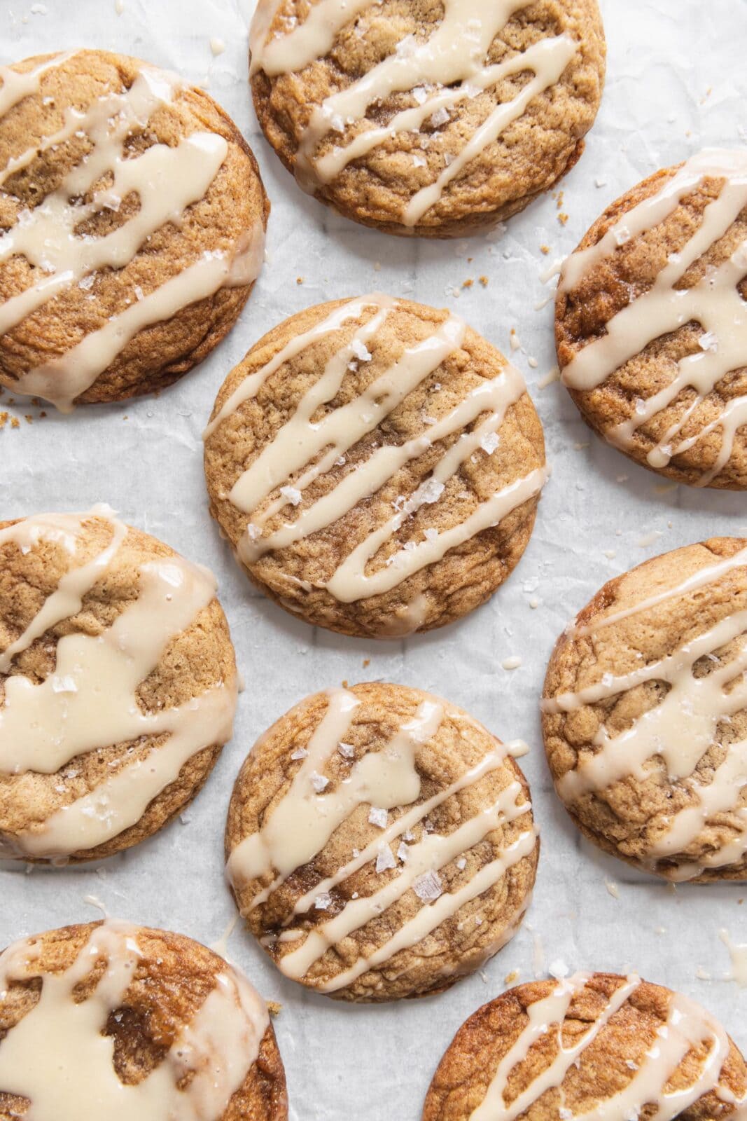 chewy maple chai cookies