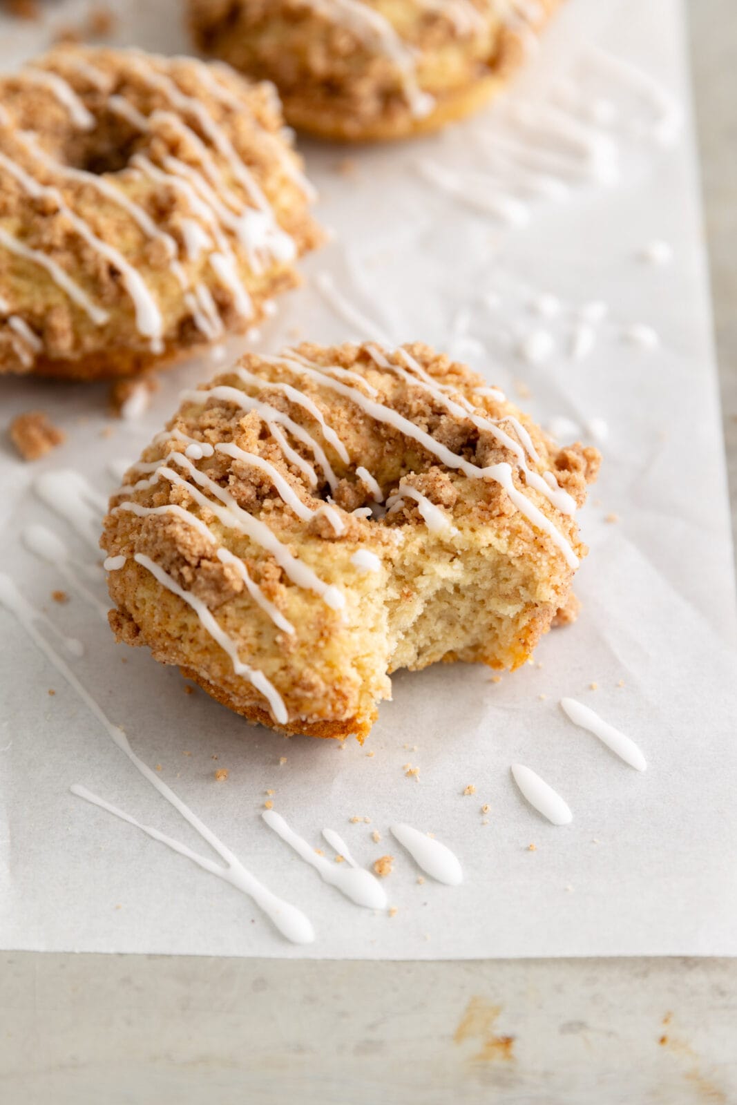 baked coffee cake donuts