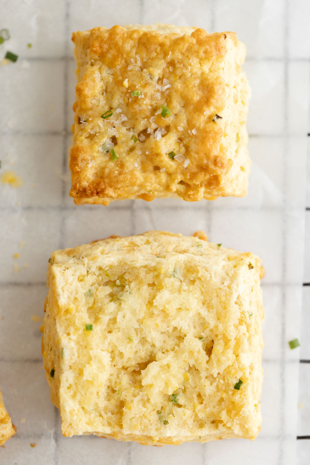 cheddar chive scones