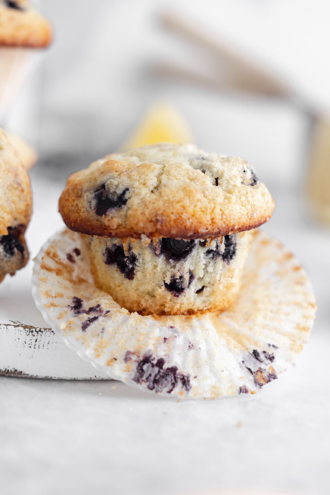 lemon blueberry muffins