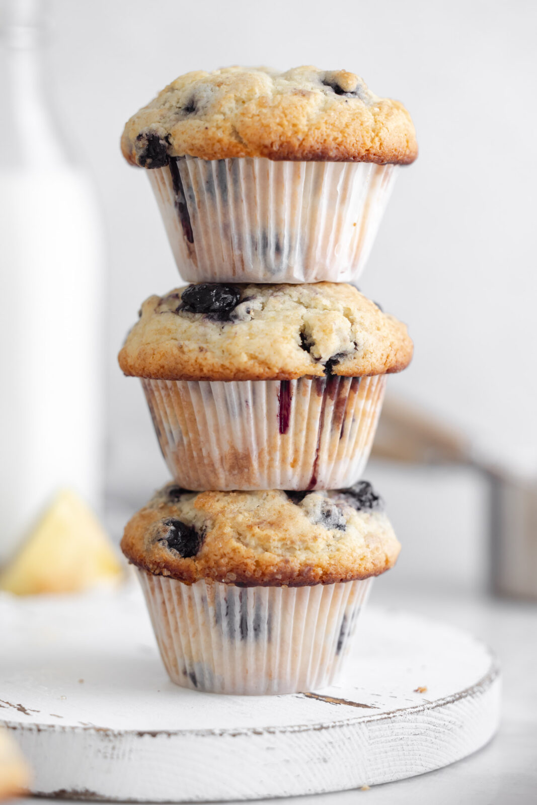 lemon blueberry muffins