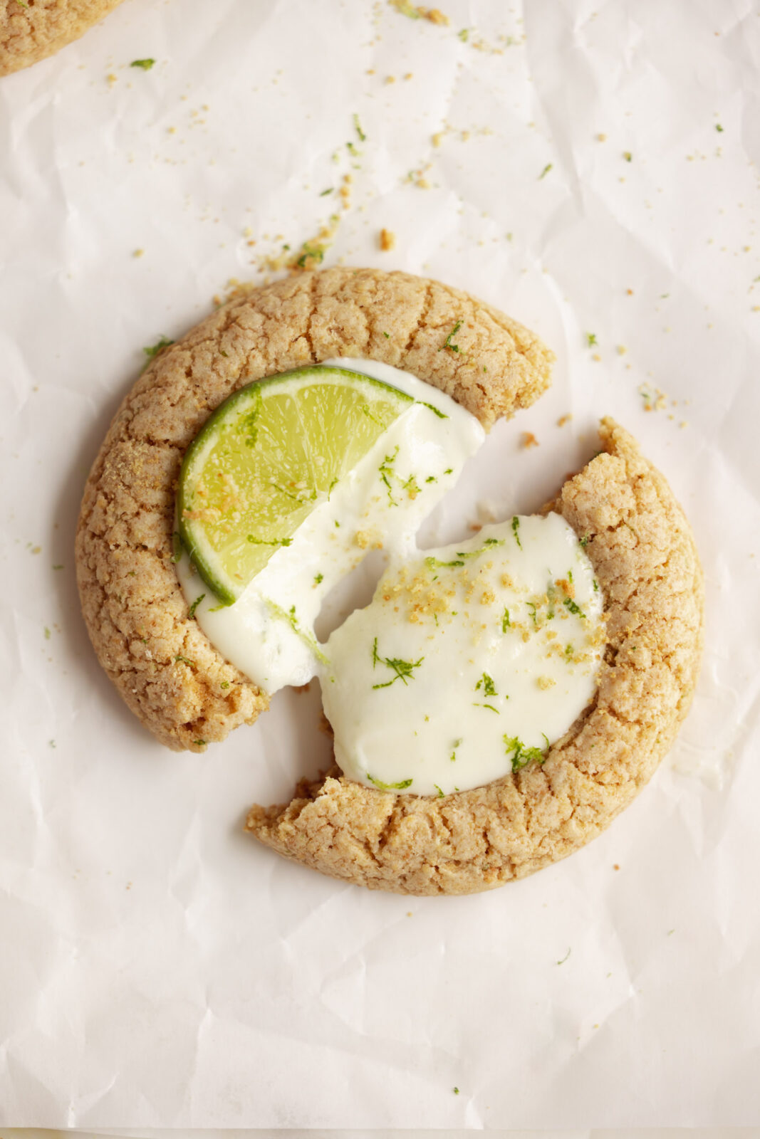 key lime pie cookie